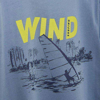 Nukutavake Boys Grey Sailing T-Shirt