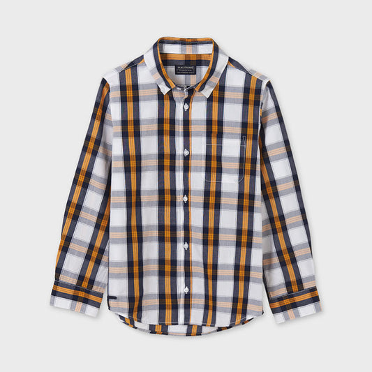 Nukutavake Boys Checked Dress Shirt