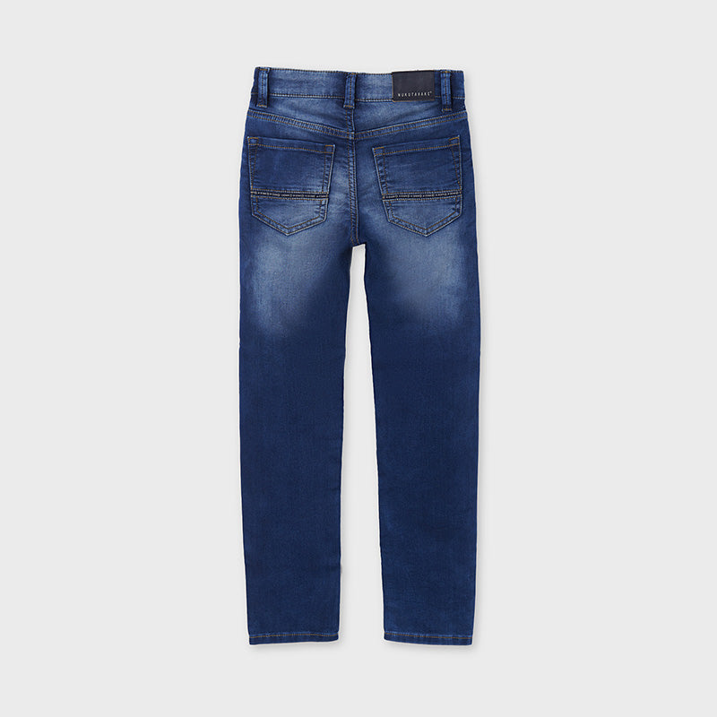 Nukutavake Boys Soft Denim Medium Blue Jeans