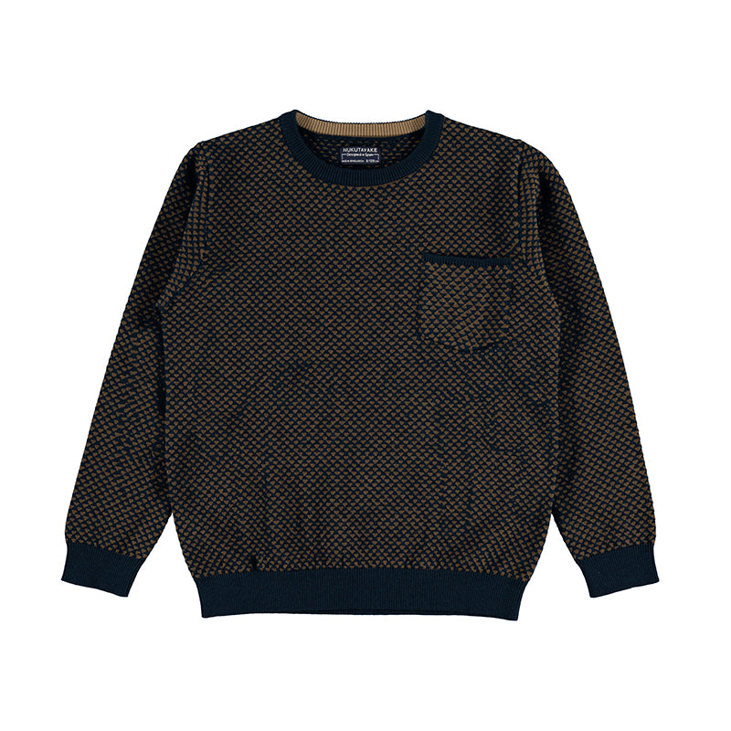 Nukutavake Boys Textured Sweater 7340-77