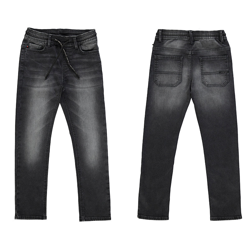 Nukutavake Boys Soft Denim Black Jogger Jeans 7555-67