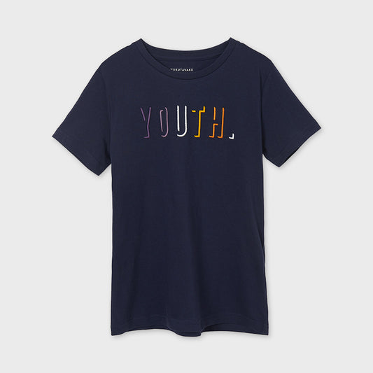 Nukutavake Boys Navy "Youth" T-Shirt