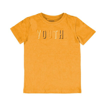 Nukutavake Boys Yellow "Youth" T-Shirt