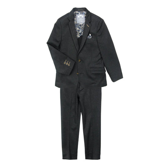 Appaman Boys 2pc Stretch Mod Grey Suit _A8SSU1-405