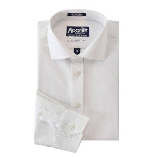 Adonis Boys Easy Care Slim Fit Twill Dress Shirt_BPBTS - 213 - NorthBoys