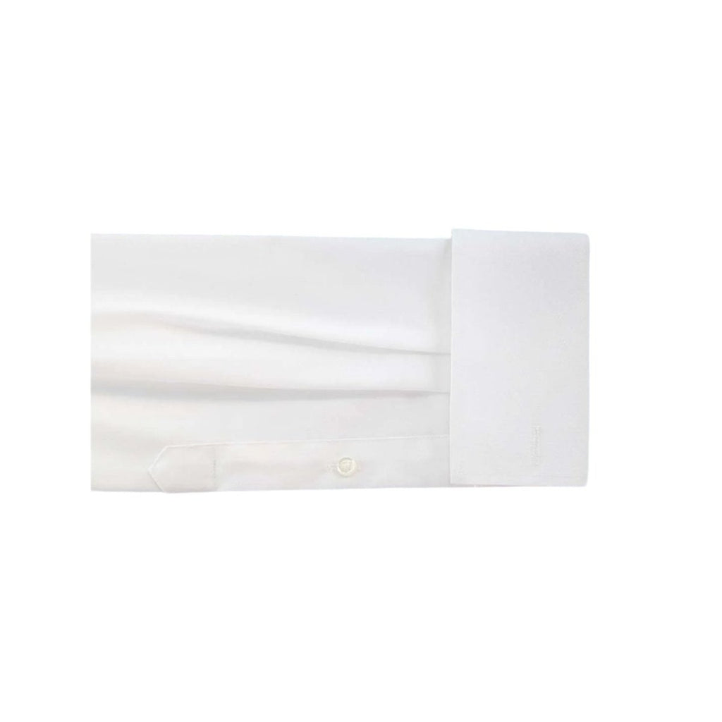 Adonis Boys French Cuff Non - Iron Slim Fit Cotton Pinpoint Dress Shirt_ BCFTS 14 - NorthBoys