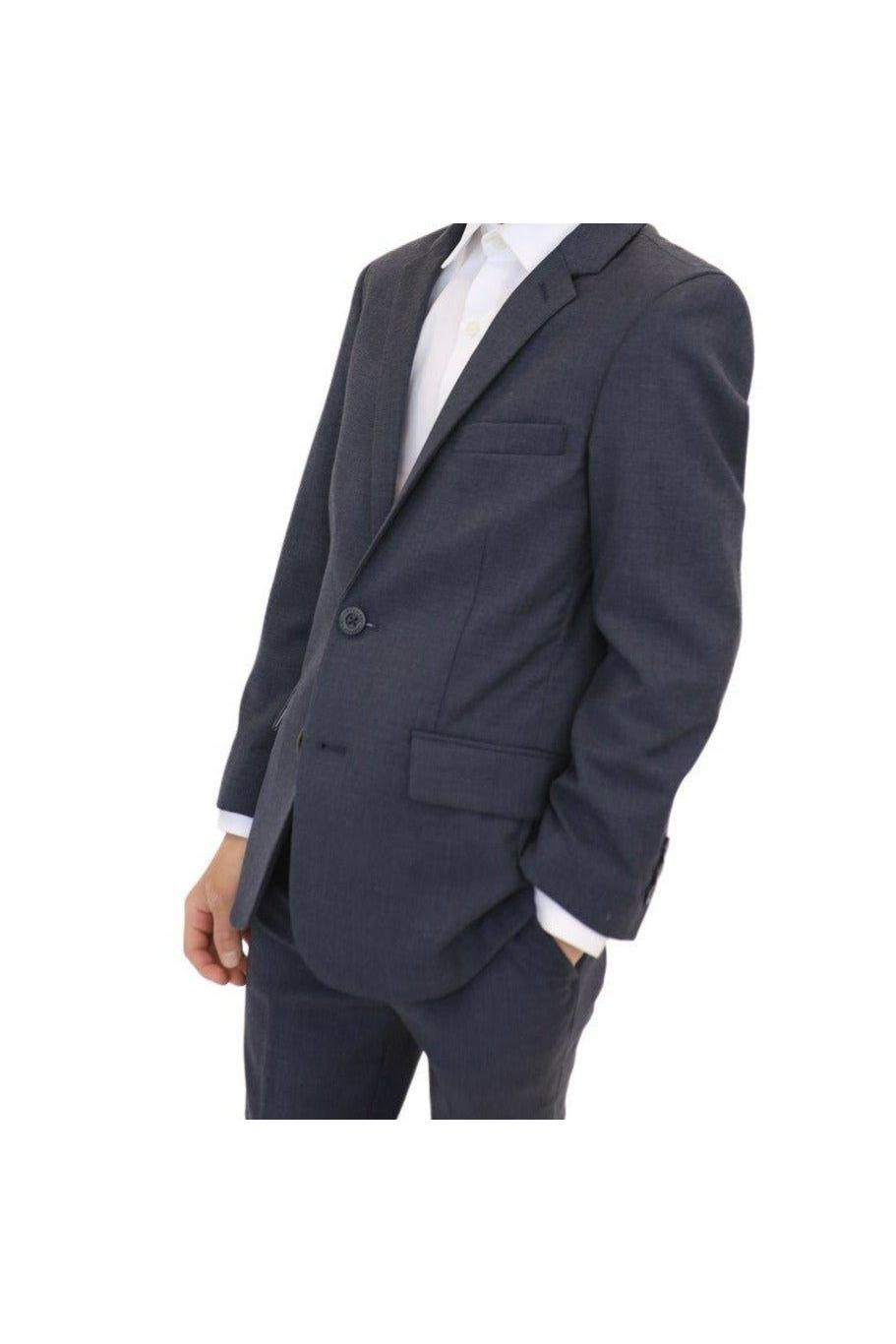 Appaman Boys 2pc Stretch Mod Crown Blue Suit-NorthBoys