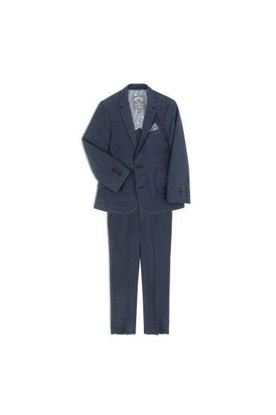 Appaman Boys 2pc Stretch Mod Crown Blue Suit-NorthBoys