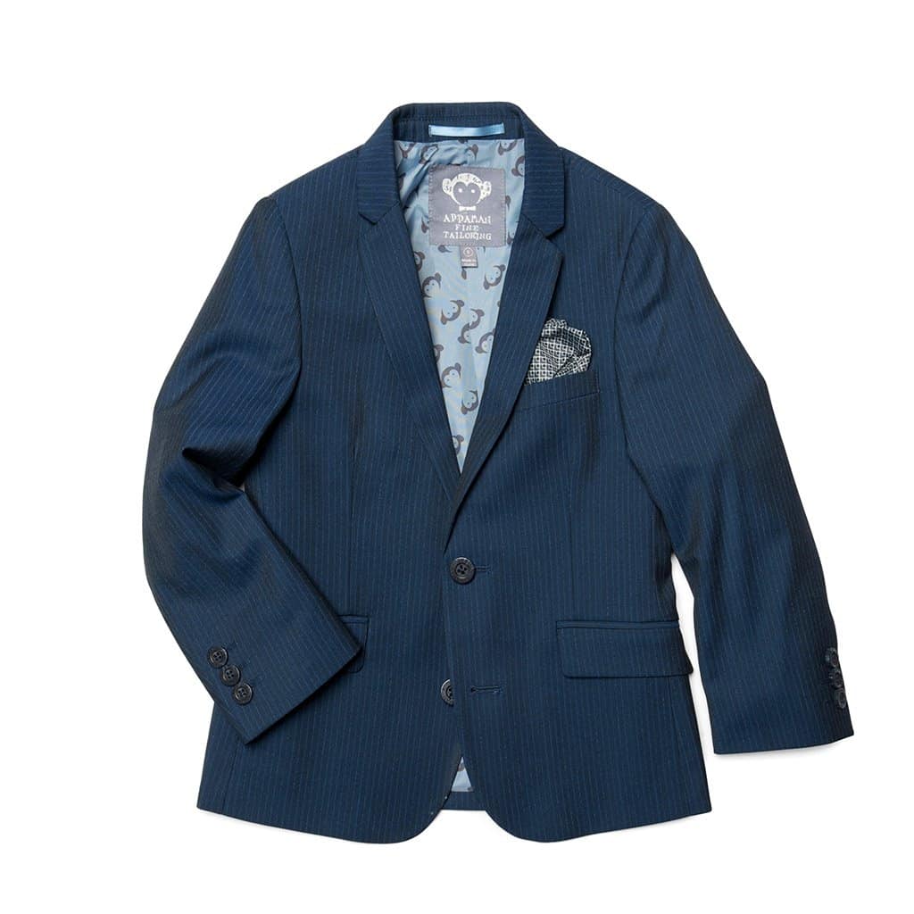 Appaman Boys Mod Navy Pencil Stripe Suit U8SU7-NorthBoys