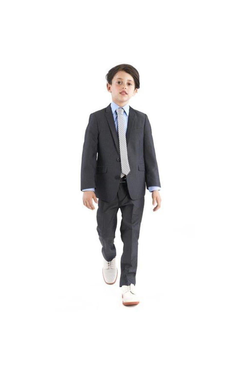 Appaman Mod Boys Slim Classic Vintage Black (Charcoal) Suit-NorthBoys