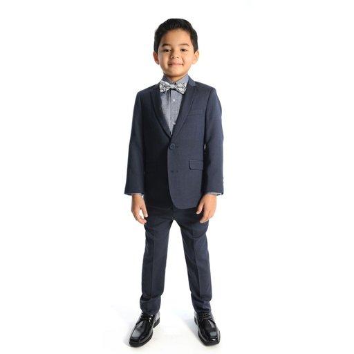 Appaman Mod Boys Slim Peacoat Birdseye Suit Q8SU5-NorthBoys