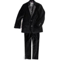 Appaman Mod Boys Slim Velvet Black Suit Q8SU8-NorthBoys