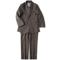 Appaman Mod Boys Slim Wales Check Charcoal Suit Q8SU6-NorthBoys
