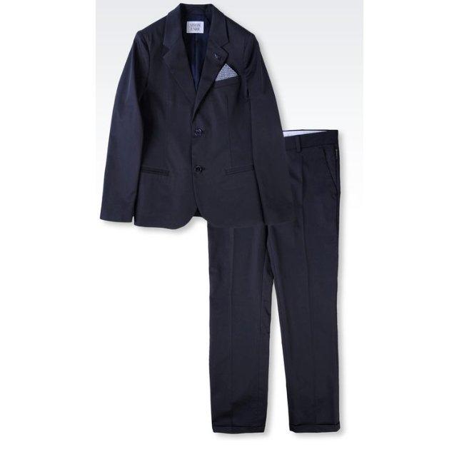 Armani Junior Suit Cotton 151 04D02C-NorthBoys