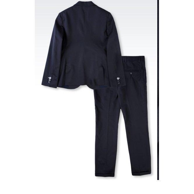 Armani Junior Suit Cotton 151 04D02C-NorthBoys