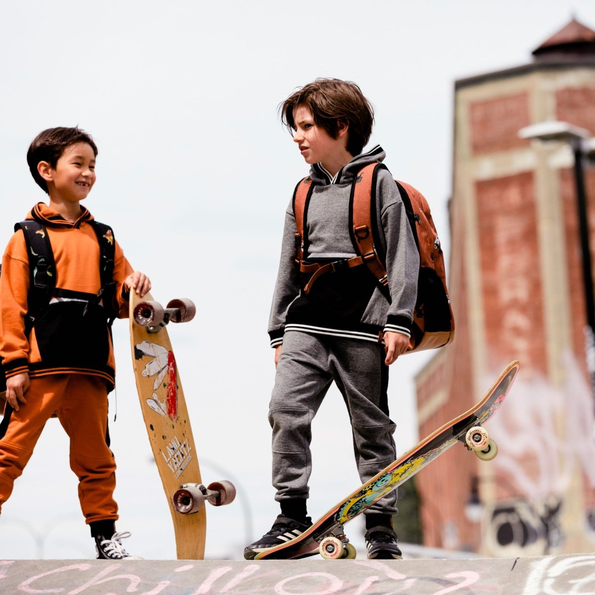 Deux Par Deux Fleece Sweatpants _Grey E20U20 - 196 - NorthBoys