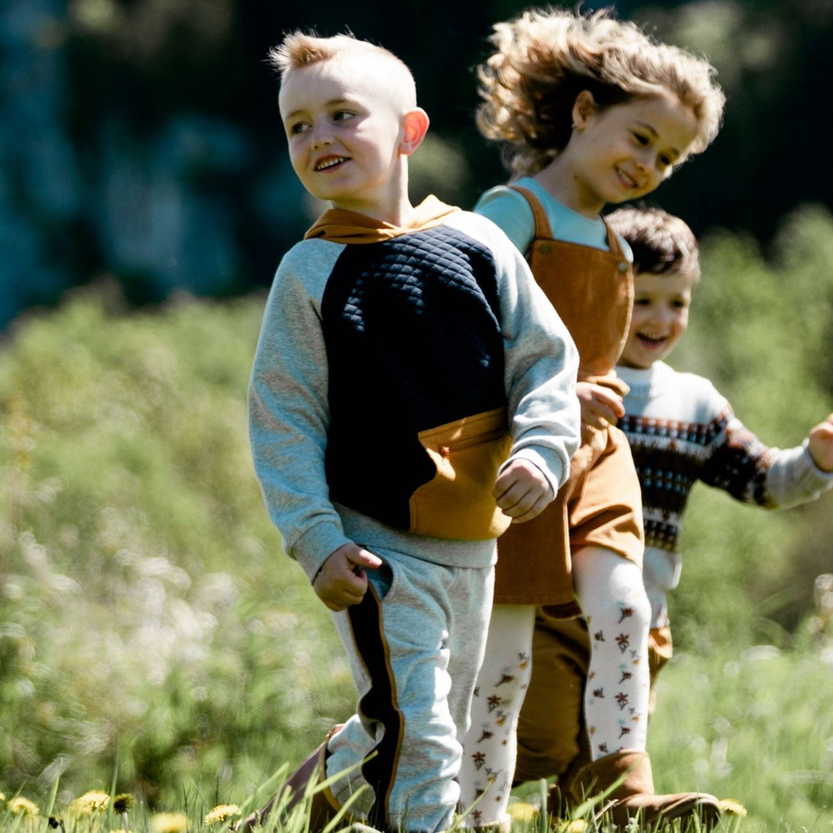 Deux Par Deux Fleece Sweatpants w/Quilt Insert _Grey E20U21 - 195 - NorthBoys