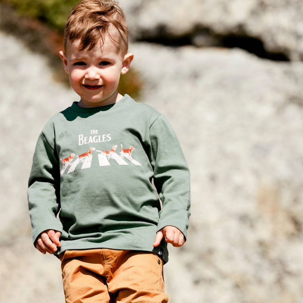 Deux Par Deux "The Beagles" Shirt _Green E20S70 - 330B - NorthBoys