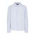 Emporio Armani Boys Blue Eagle Print Dress Shirt_3R4C86 - 1K0BZ - NorthBoys