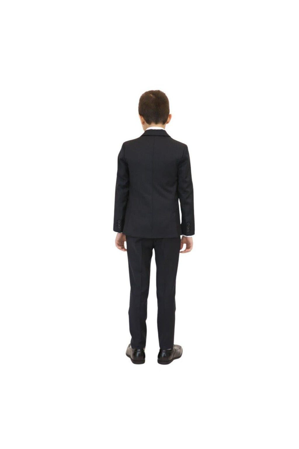 Emporio Armani Boys Classic Slim Fit Wool Suit-NorthBoys