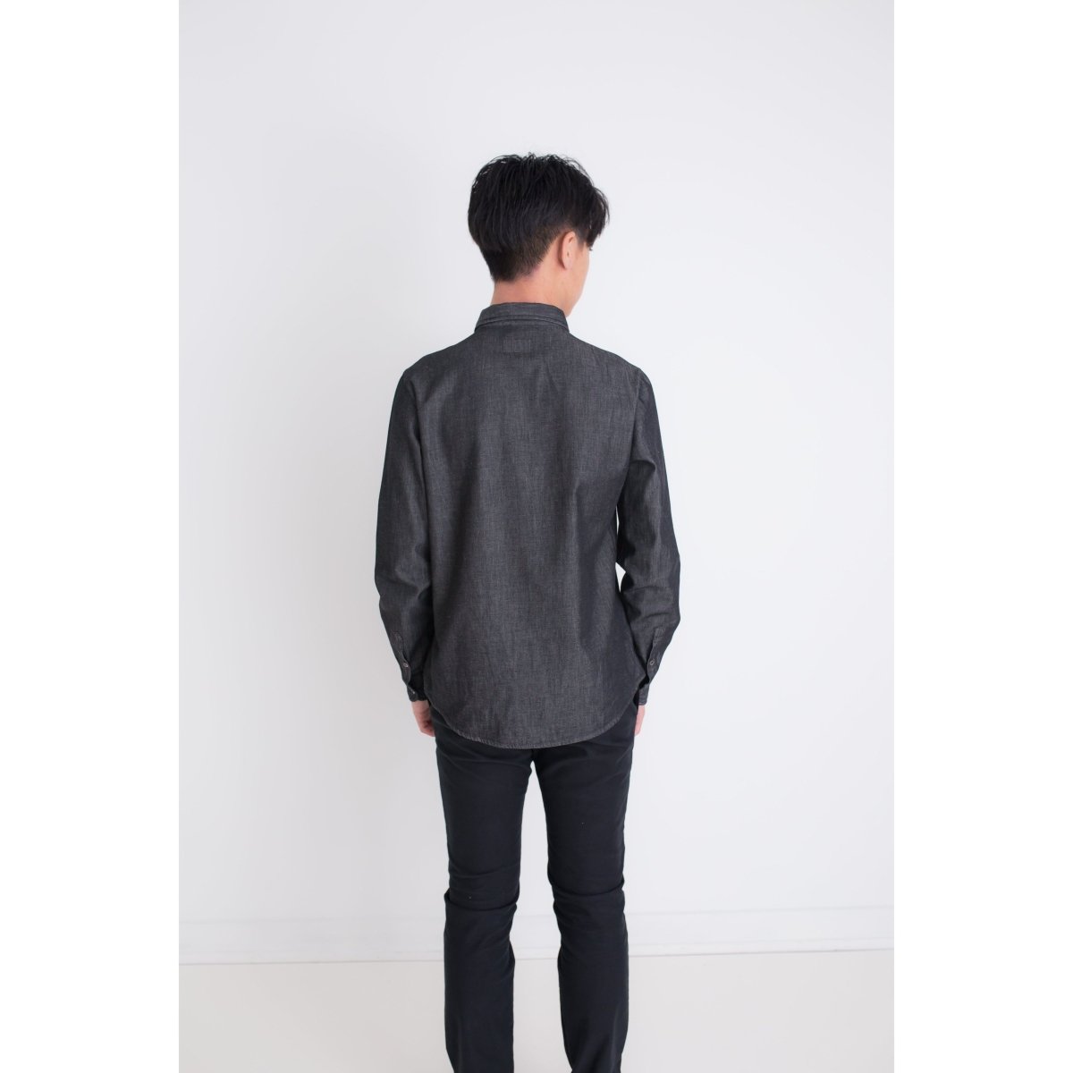 Emporio Armani Boys Denim Dress Shirt 192 6G4C64 - NorthBoys