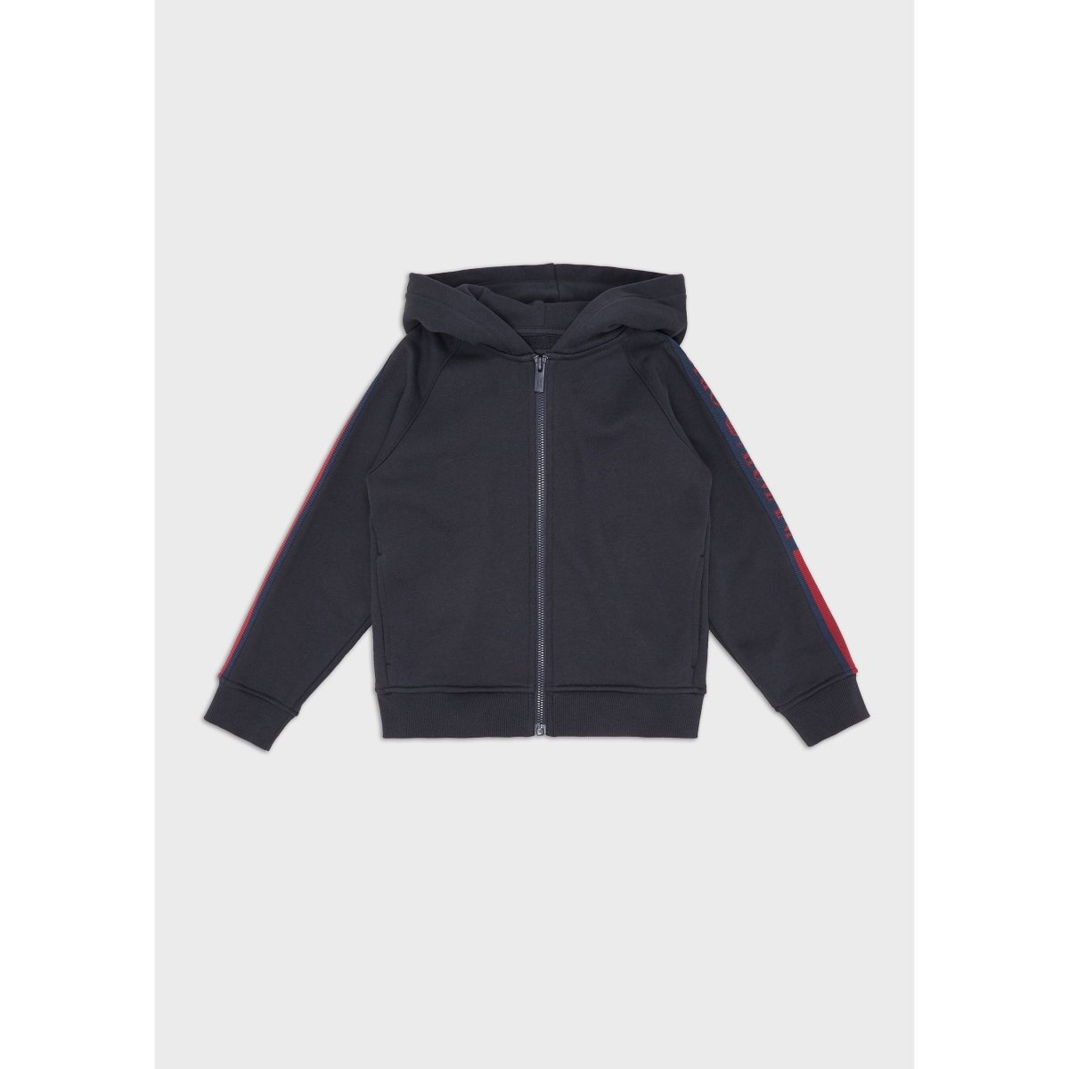 Emporio Armani Boys Navy Hooded Sweatshirt - NorthBoys