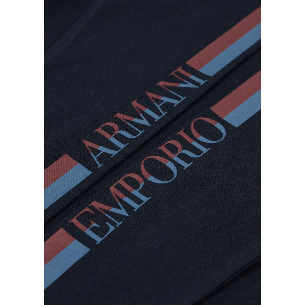 Emporio Armani Boys Navy Long Sleeve T-Shirt - NorthBoys