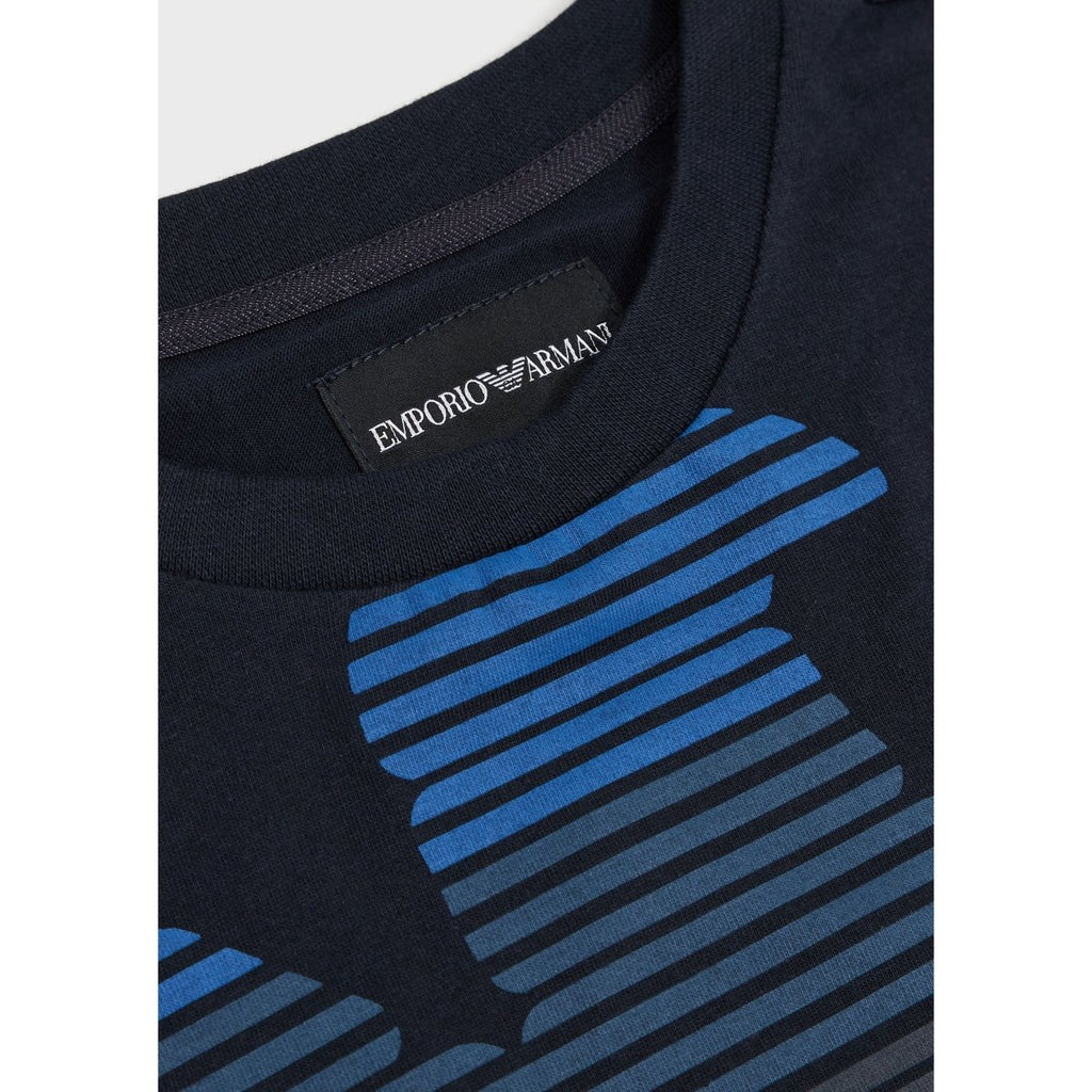 Emporio Armani Boys Navy Short Sleeve T-Shirt - NorthBoys