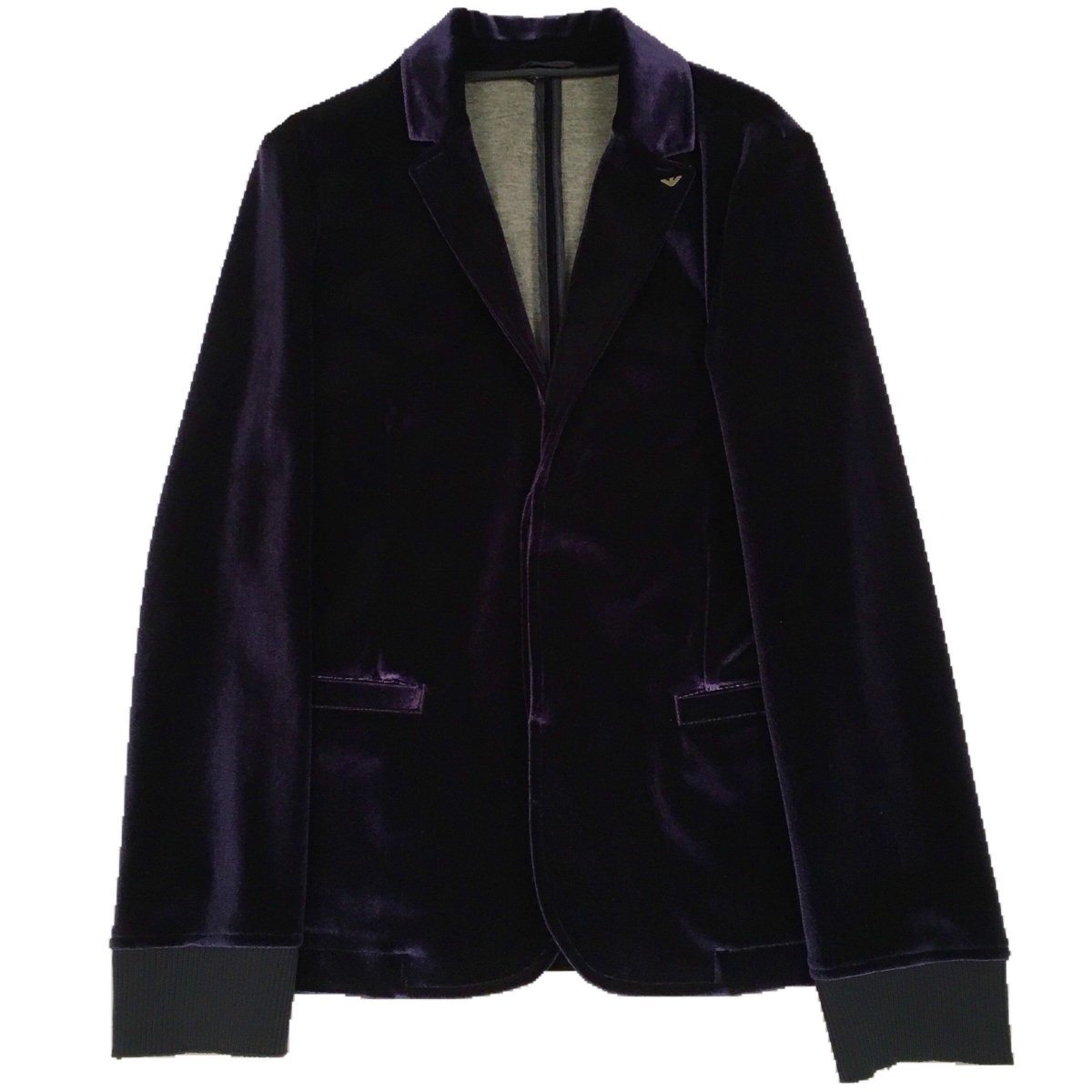 Emporio Armani Boys Royal Blue Velvet Blazer 192 6G4GJ6 - NorthBoys