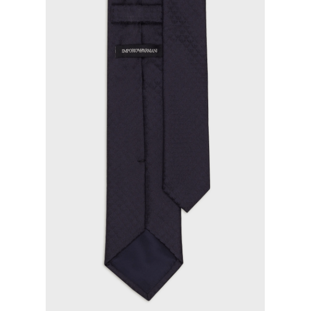 Emporio Armani Boys Silk Tie_Navy 409525 - 3R474 - NorthBoys