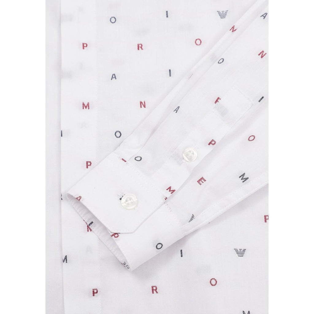 Emporio Armani Boys White Dress Shirt - NorthBoys