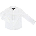 Emporio Armani Boys White Solid Dress Shirt_8N4C09 - 0100 - NorthBoys
