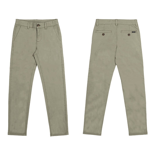 Nukutavake Basic Chino Cotton Pants_Stone 530-42