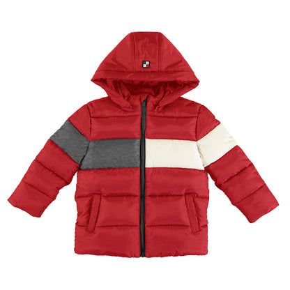 Mayoral Mini Hooded Coat _Red 4463-87