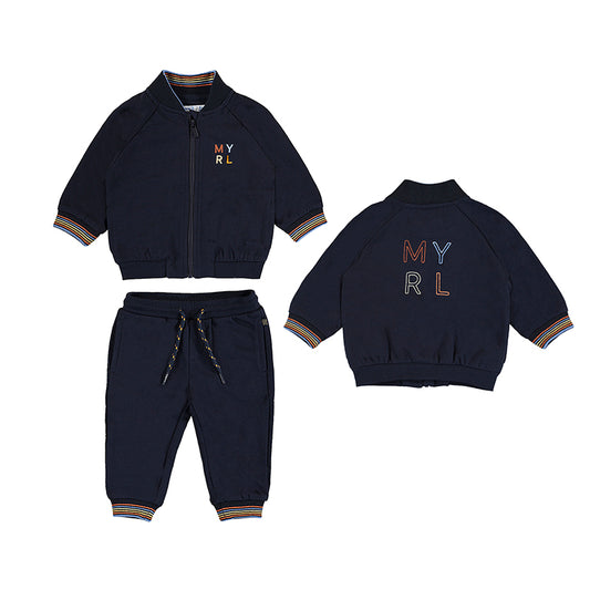 Mayoral Baby Tracksuit 2pc Set_ Navy 1881-29