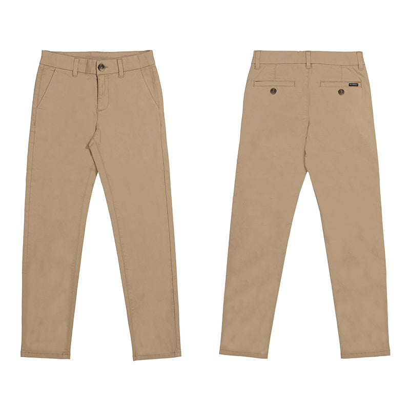 Nukutavake Basic Chino Cotton Pants_Khaki 530-40