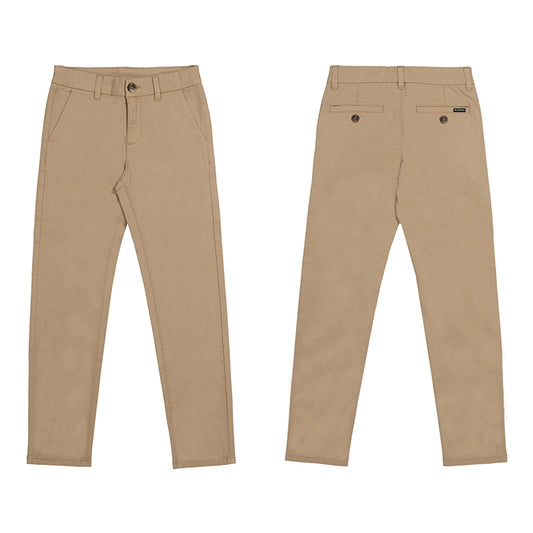 Nukutavake Basic Chino Cotton Pants_Khaki 530-40