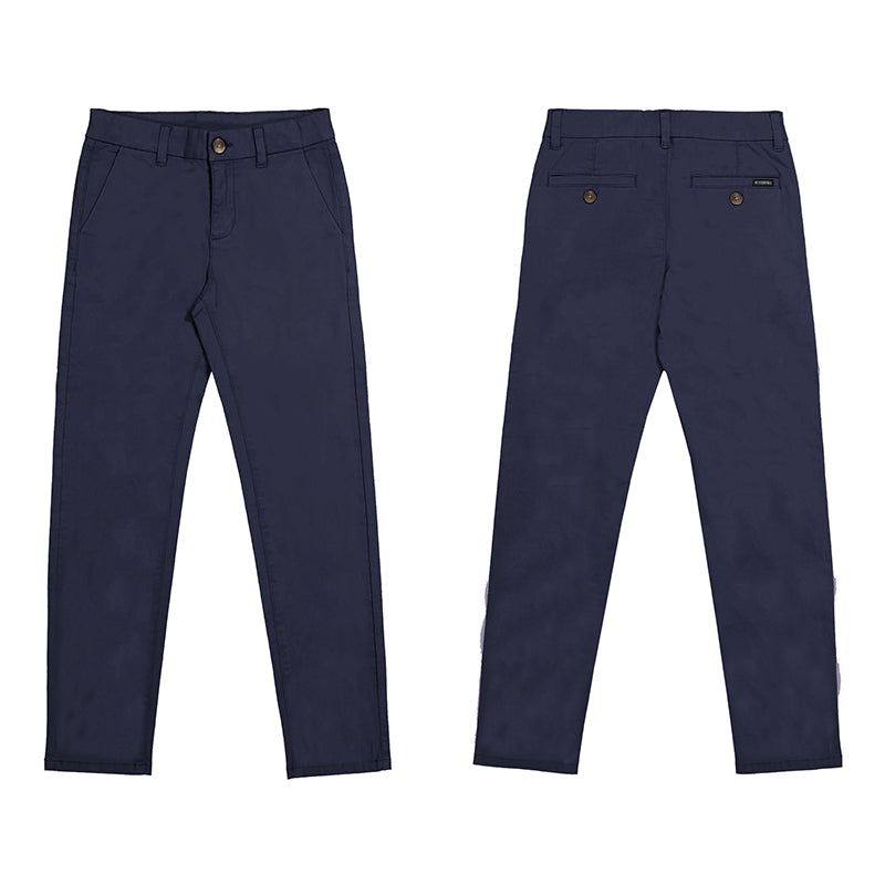 Nukutavake Basic Chino Cotton Pants_Navy 530-44
