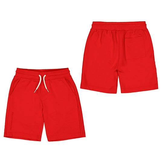 Nukutavake Basic Fleece Shorts _Red 600-45