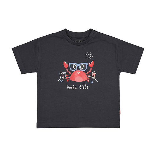 Mayoral Baby s/s T-Shirt Voila_Charcoal 1026-61