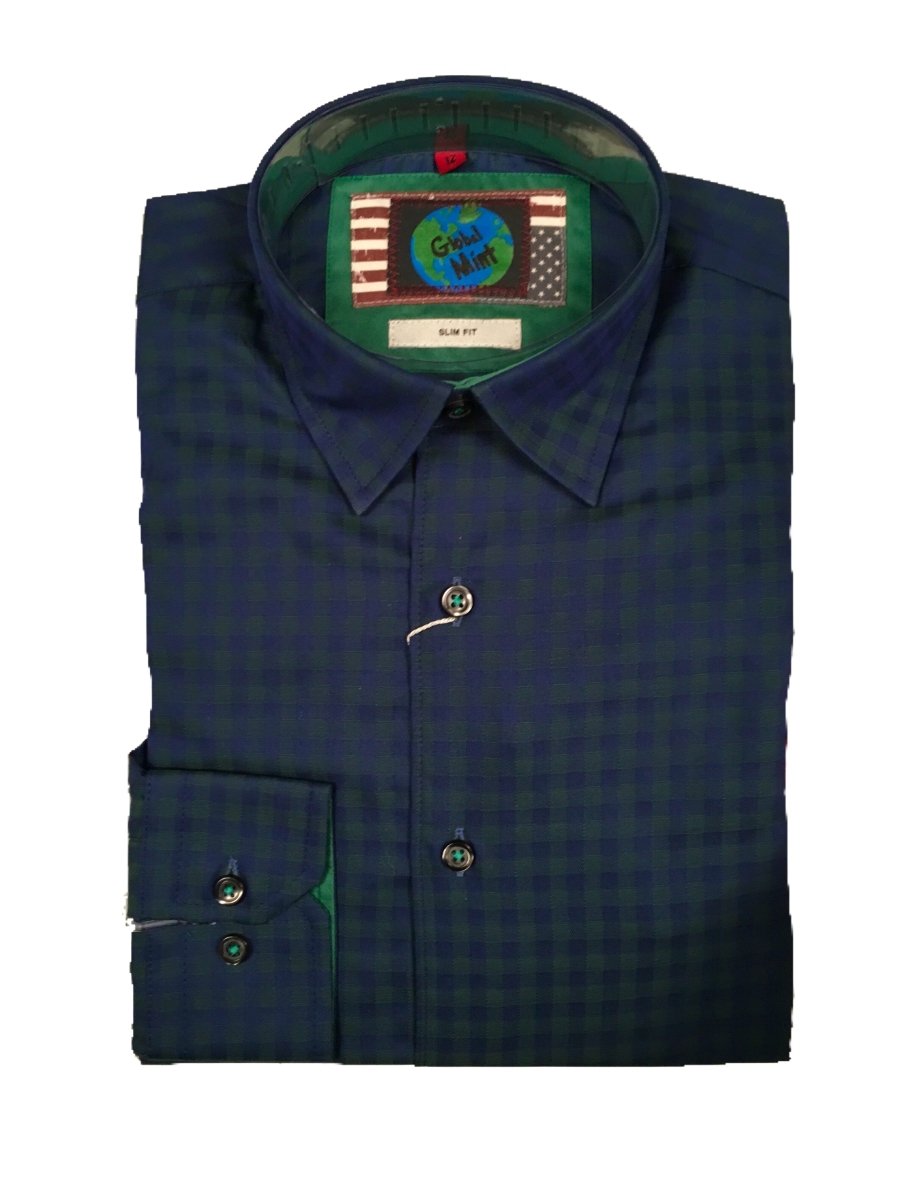 Global Mint Boys Slim Fit Shirt GM331 - NorthBoys