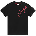 HUGO T-Shirt w/Logo _Black G25105 - 09B - NorthBoys