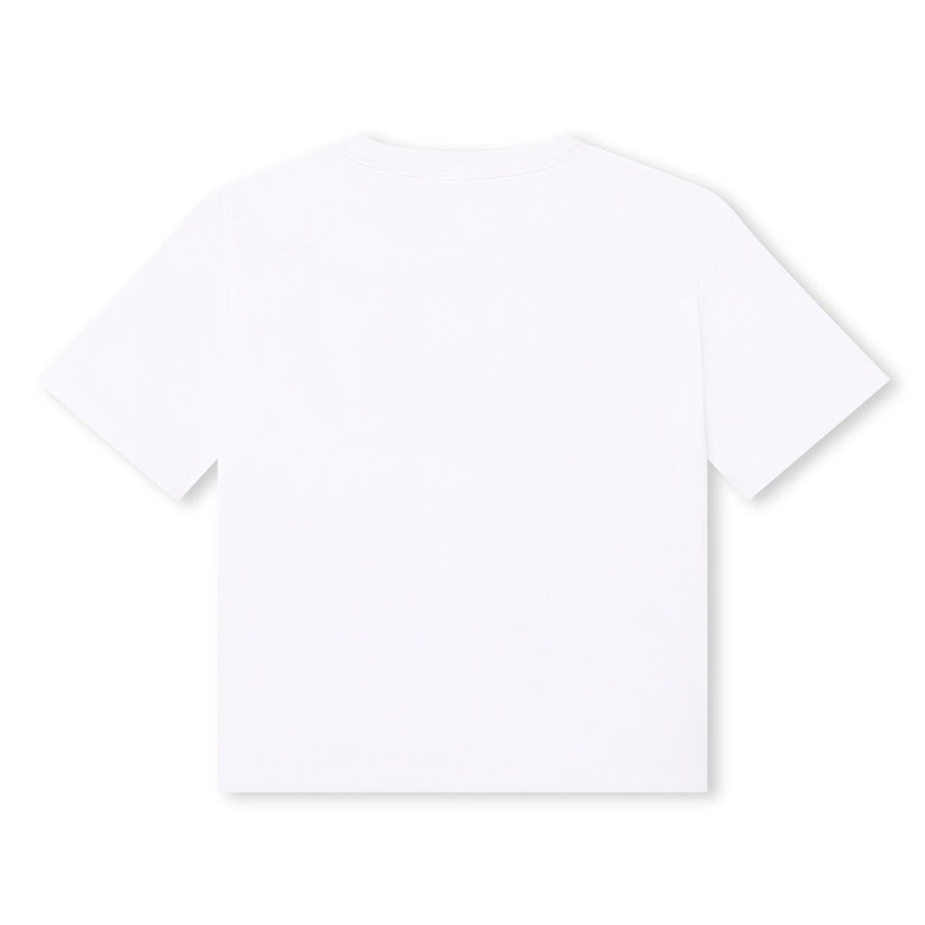 HUGO T-Shirt w/Logo _White G25105 - 10P - NorthBoys