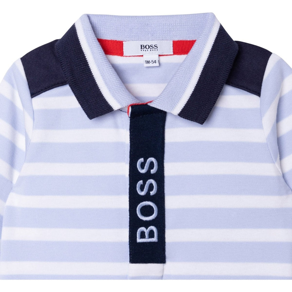 Hugo Boss Baby Boys Stripe Onsie J97182 - NorthBoys