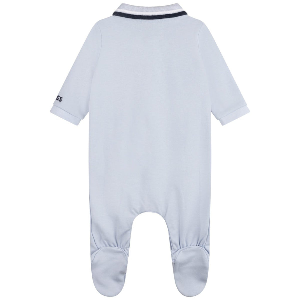Hugo Boss Baby Footed Sleeper_ Pale Blue J97189 - 771 - NorthBoys