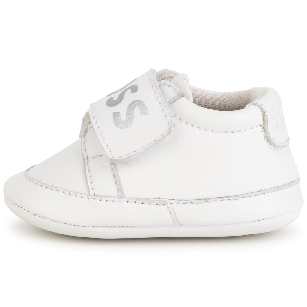 Hugo Boss Baby Leather Shoes_ White J99109 - 10B - NorthBoys