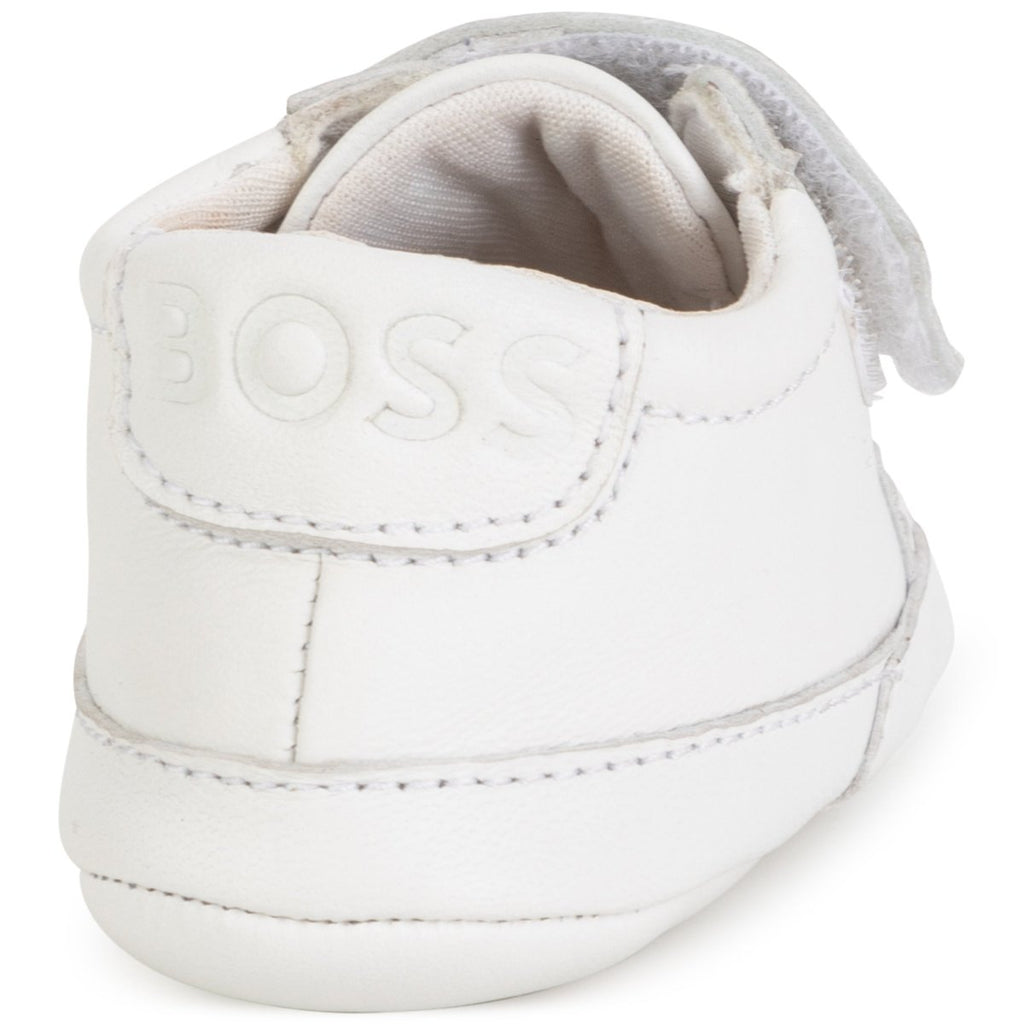 Hugo Boss Baby Leather Shoes_ White J99109 - 10B - NorthBoys