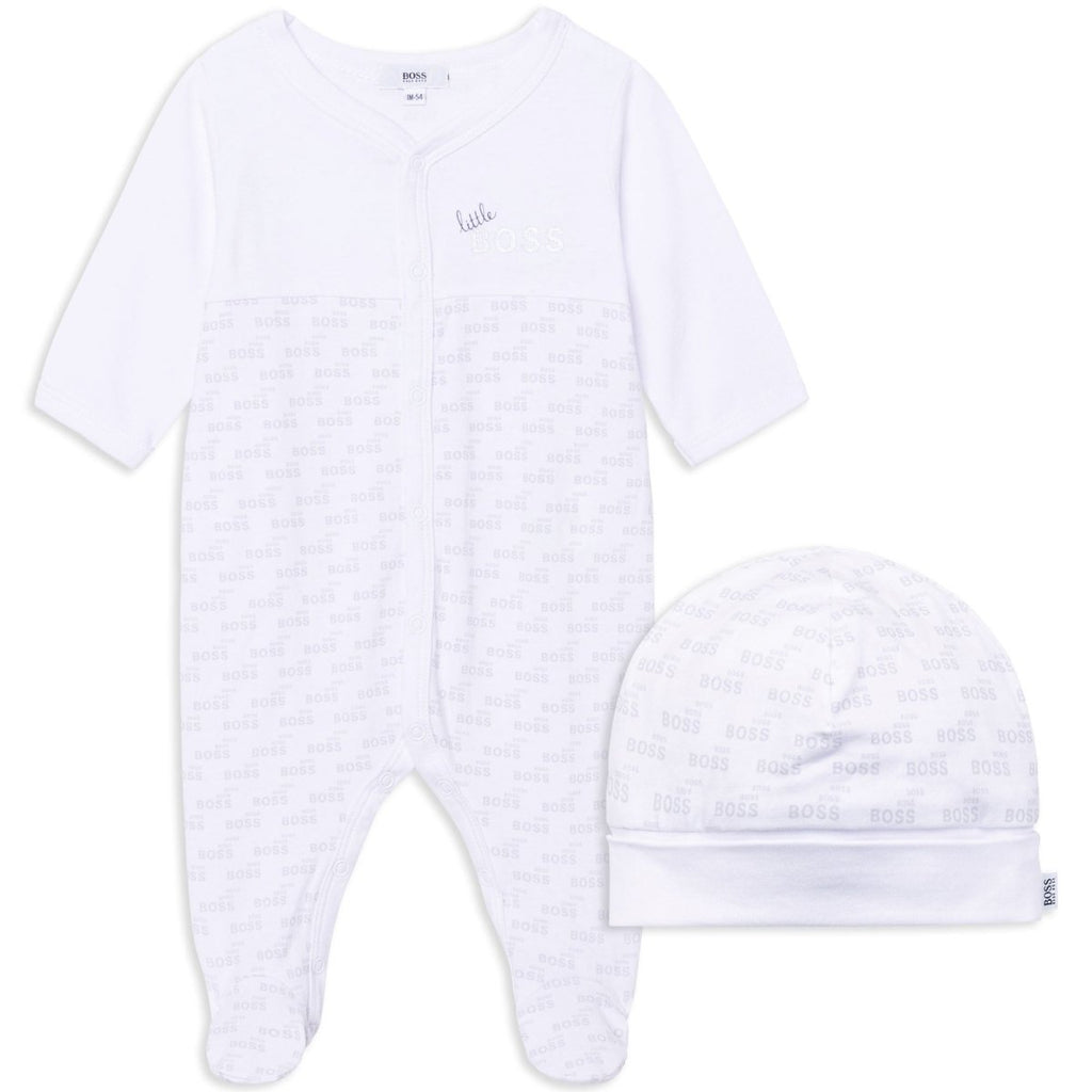 Hugo Boss Baby Pajama and Hat Set J98329 - NorthBoys