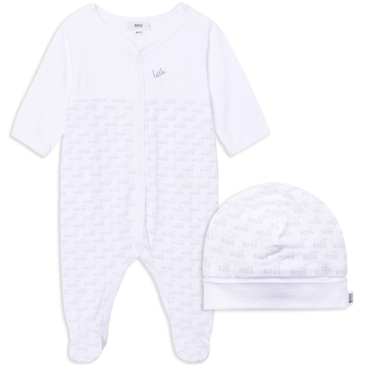 Hugo Boss Baby Pajama and Hat Set J98329 - NorthBoys