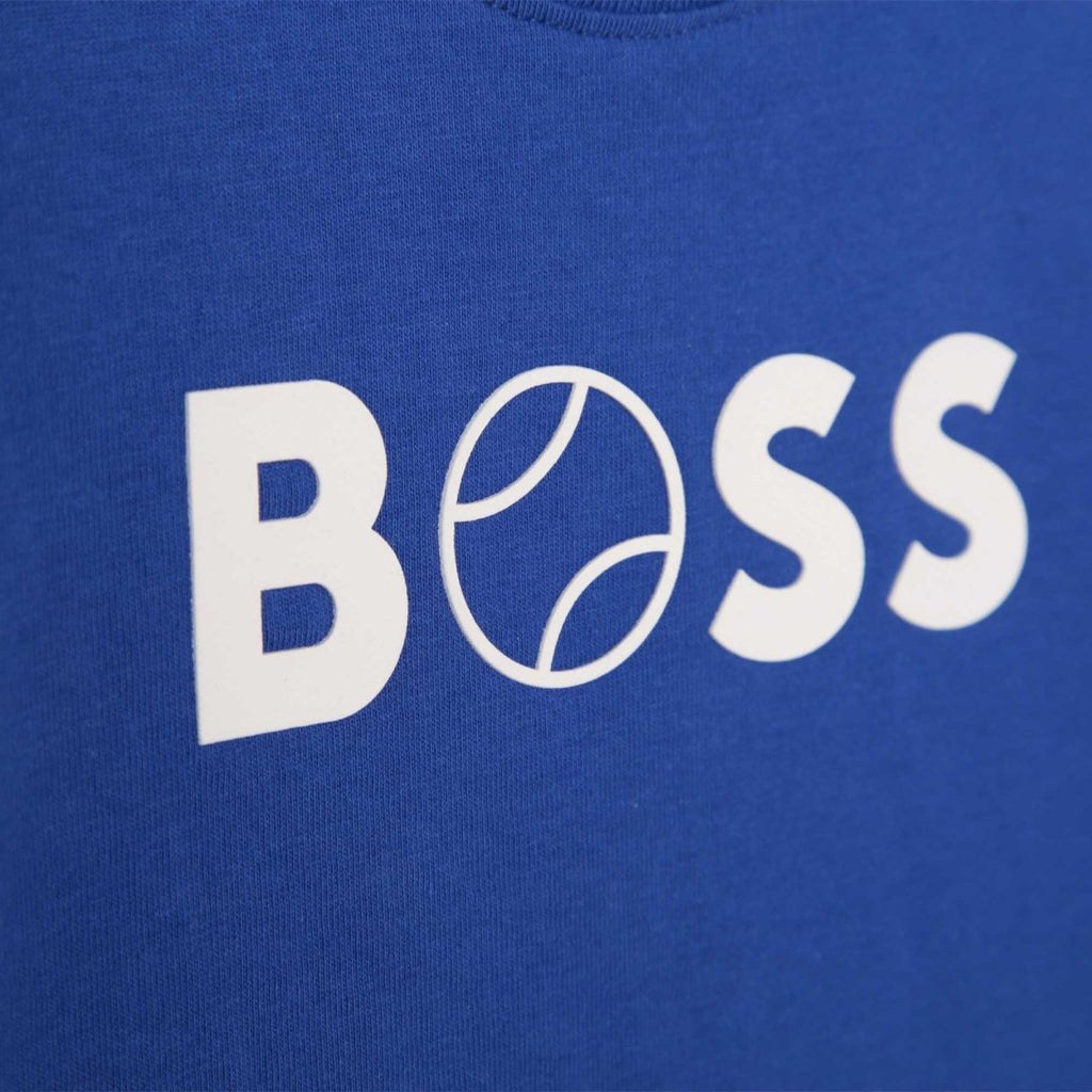Hugo Boss Baby Tennis T-shirt w/Logo _Blue J05A01 - 79B - NorthBoys